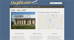 Desktop Screenshot of duplicatecrossville.com